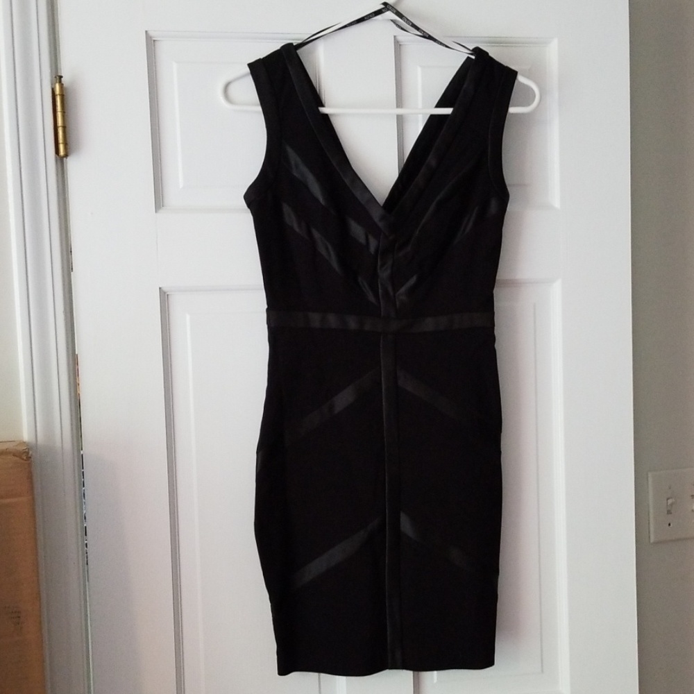 NWOT Little Black Dress Scuba, Bandage Style Sz 0
